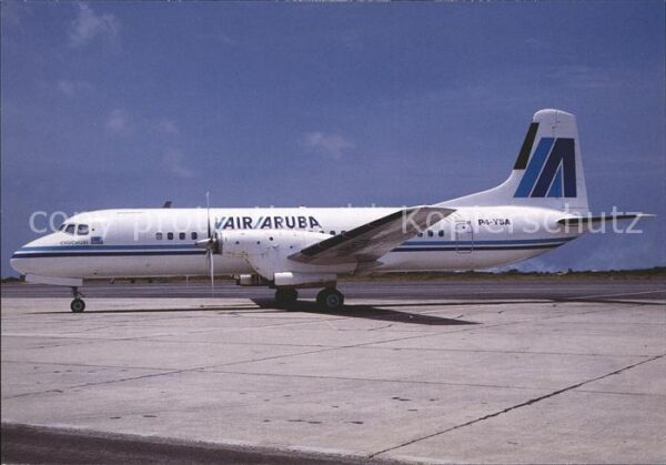 Flugzeuge Zivil Air Aruba P4-YSA NAMC YS-11A-213 c/n 21