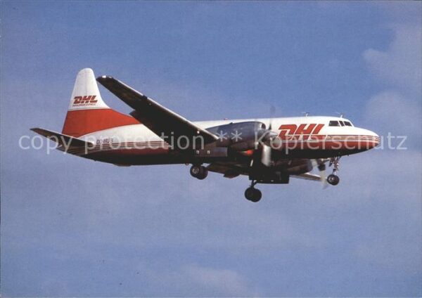 Flugzeuge Zivil DHL Convair 580 OO-HUB cn 130