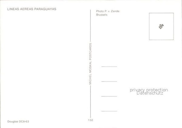 Flugzeuge Zivil Lineas Aereas Paraguayas Douglas DC8-63 – Bild 2