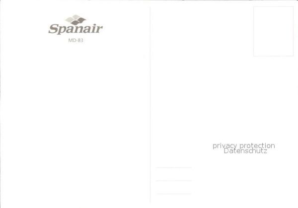 Flugzeuge Zivil Spanair MD-83 – Bild 2