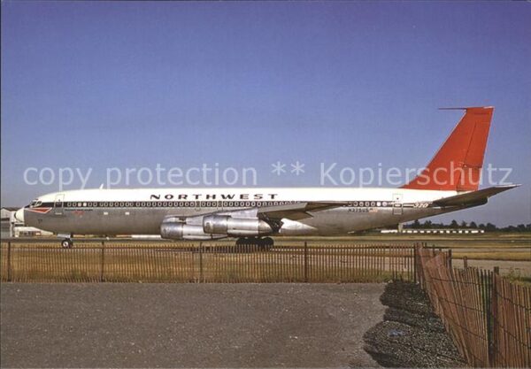 Flugzeuge Zivil Northwest Orient Airlines B707-351C N37