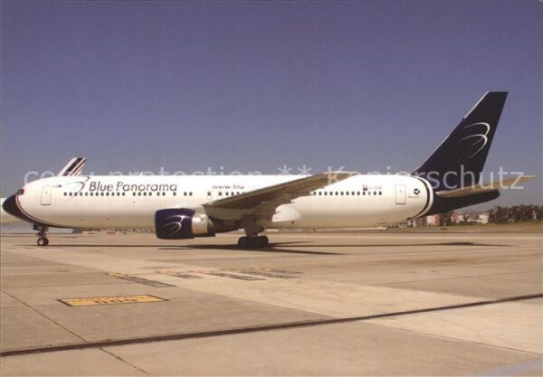 Flugzeuge Zivil Blue Panorama B767-31A/ER cn 27619/595