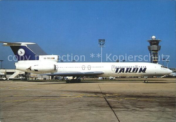 Flugzeuge Zivil Tarom TU-154B YR-TPB