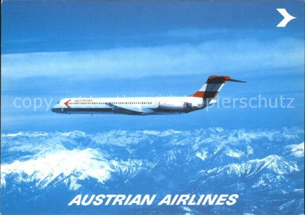 Flugzeuge Zivil Austrian Airlines McDonnell Douglas MD-