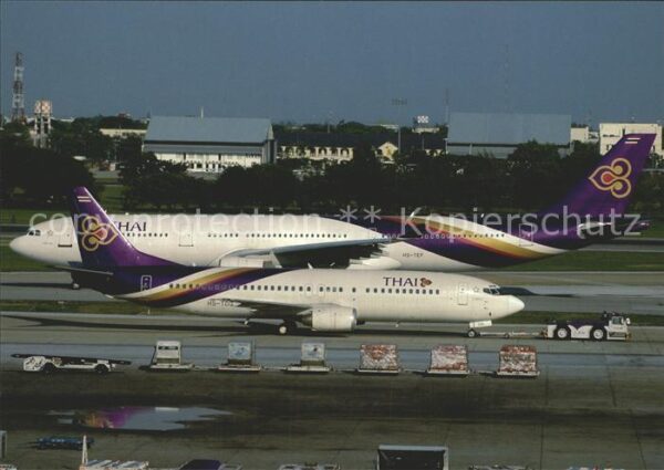 Flugzeuge Zivil Thai Airways Boeing B737-4D7 HS-TDG Cn