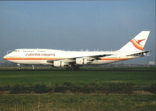 Flugzeuge Zivil Surinam Airways Boeing 747-306M PZ-TCM