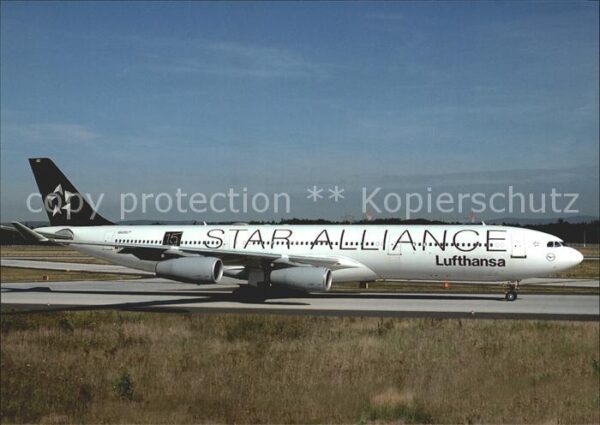 Lufthansa Airbus 340-311 D-AIGC Cn 027 Star Allia