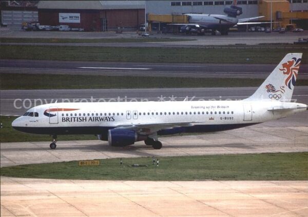 Flugzeuge Zivil British Airways Airbus 320-111 G-BUSC c
