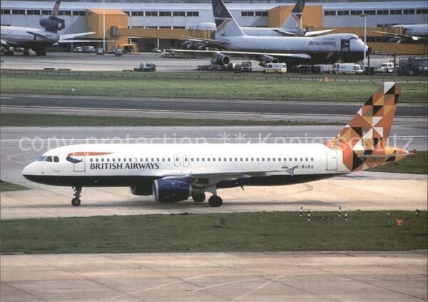 Flugzeuge Zivil British Airways Sterntaler Airbus 320-2