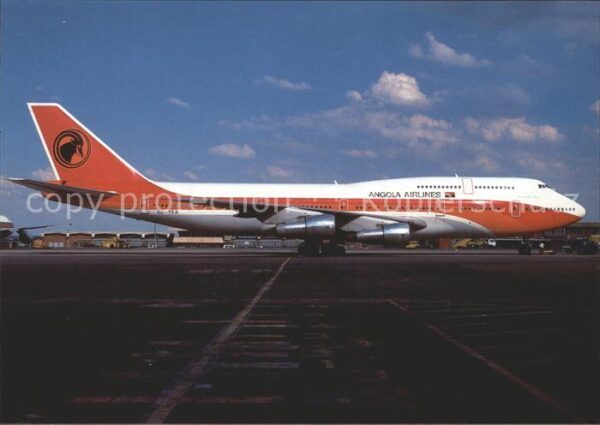 Flugzeuge Zivil Angola Airlines Boeing 747-312 Combi D2