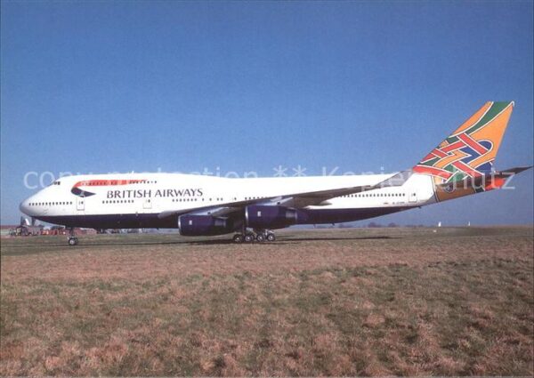 Flugzeuge Zivil British Airways Colum col. Boeing 747-4