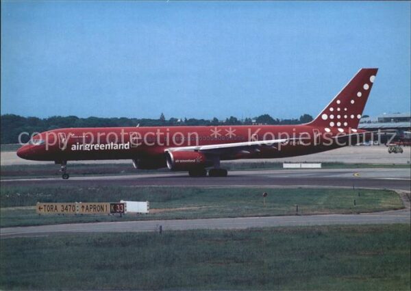 Flugzeuge Zivil Air Greenland B-757-236 OY-GRL c/n 2562
