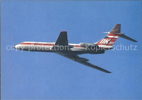 Flugzeuge Zivil CSA Tupolev Tu-134 A