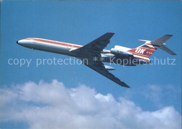 Flugzeuge Zivil CSA Czechoslovak Airlines Tupolev TU-15