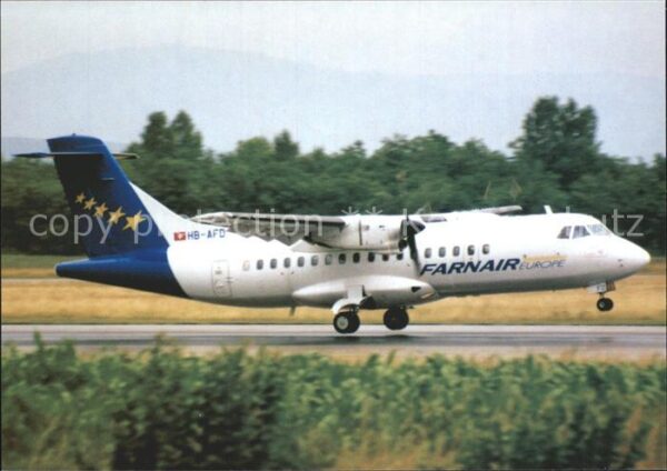 Flugzeuge Zivil Farnair ATR 42-320 HB-AFD