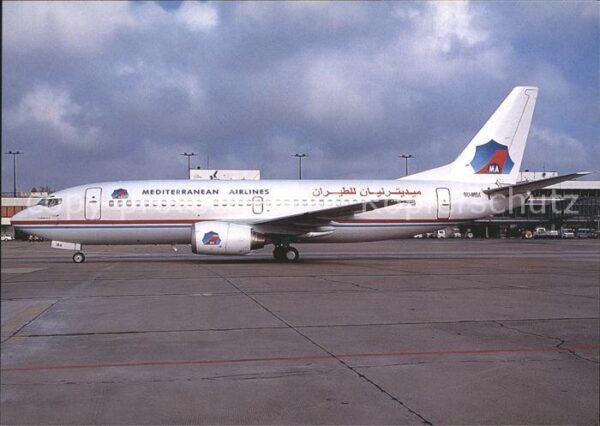Flugzeuge Zivil Mediterranean Airlines Boeing 737-3Q8 S