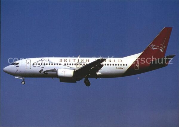 Flugzeuge Zivil British World Boeing 737-3Y0 G-OBWX c/n