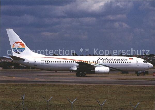Flugzeuge Zivil Polynesian Boeing 737-8q8 5W-SAM c/n 30