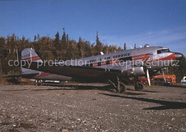 Flugzeuge Zivil Woods Air Service Douglas DC-3C N50CM c