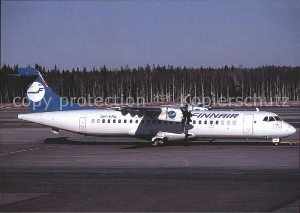 Flugzeuge Zivil Finnair Aerospatiale ATR72-201 OH-KRK c