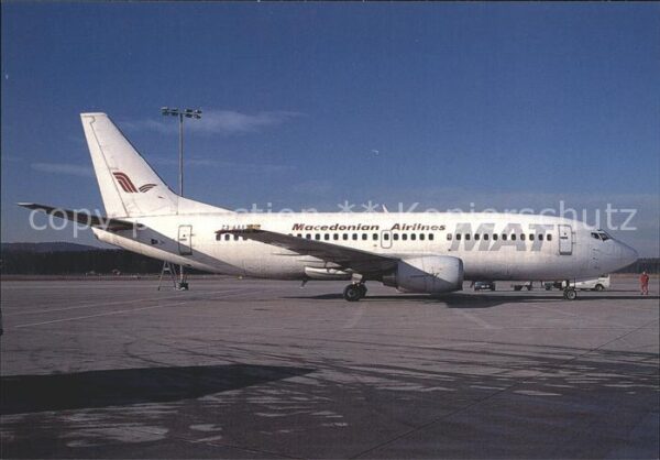 Flugzeuge Zivil MAT Macedonian Airlines Boeing 737-3H9