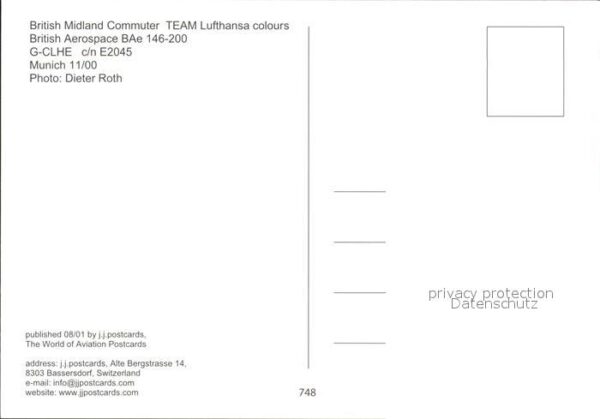 Flugzeuge Zivil British Midland Commuter Team Lufthansa – Bild 2