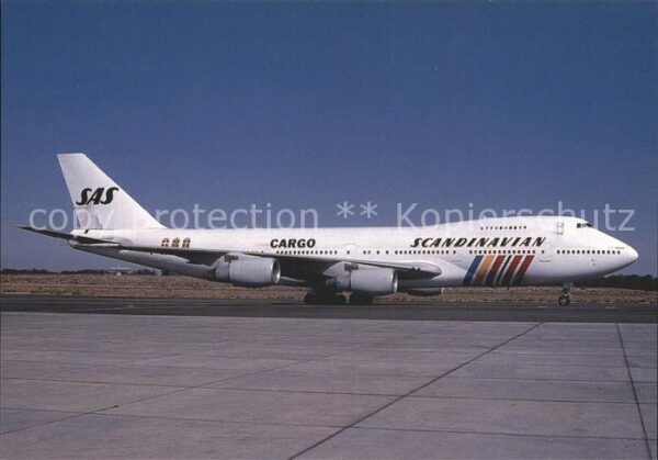 Flugzeuge Zivil SAS Scandinavian Cargo B-747-243B N517M