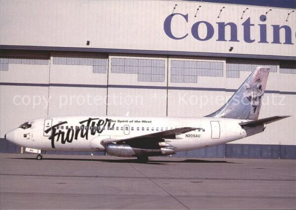 Flugzeuge Zivil Frontier Airlines Boeing 737-201 N205AU