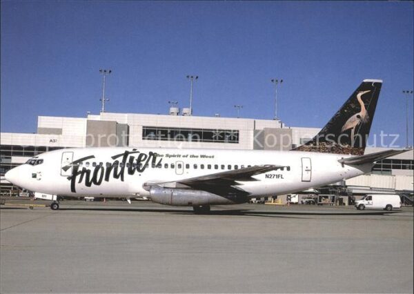 Flugzeuge Zivil Frontier Airlines Boeing B-737-200 N271