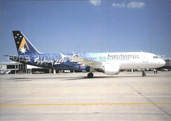Flugzeuge Zivil Ansett Australia Airbus 320 VH-HYB c/n