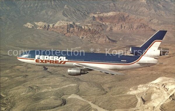 Flugzeuge Zivil Federal Express McDonnell Douglas DC-10