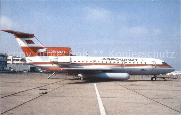 Flugzeuge Zivil Aeroflot Polar JAK-42F CCCP-42644