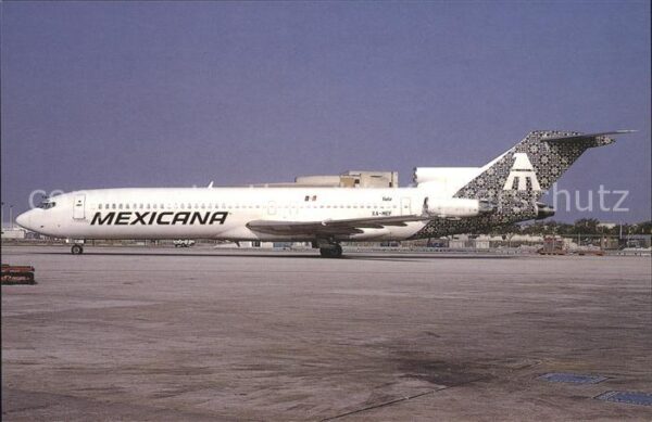 Flugzeuge Zivil Mexicana Boeing 727-264 c/n 22158 XA-ME