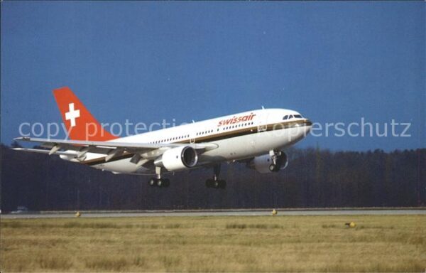 Swissair Airbus 310 Europe