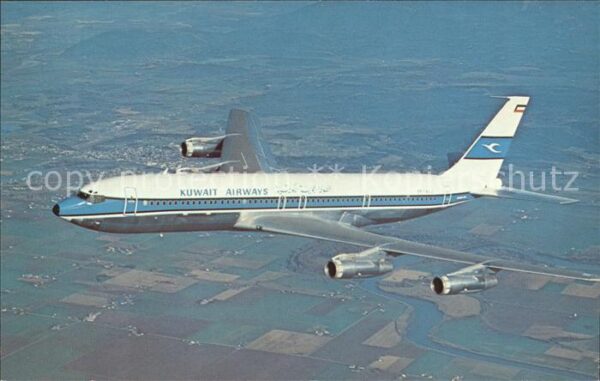 Flugzeuge Zivil Kuwait Airways Corporation Boeing 707-3