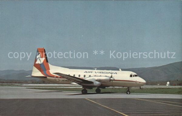 Flugzeuge Zivil Air Virginia British Aerospace HS-748 N