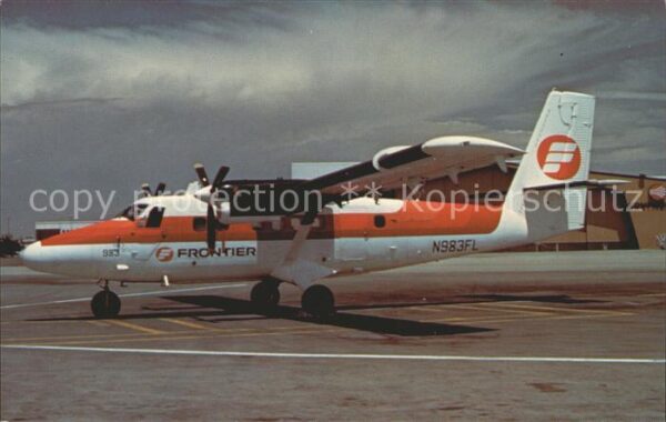 Flugzeuge Zivil Frontier Airlines DeHavilland Canada DH