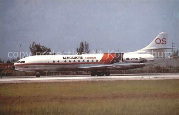 Flugzeuge Zivil Aerosucre Colombia Aerospatiale Caravel
