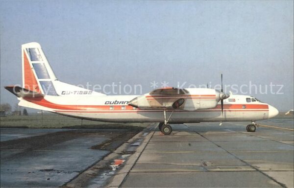 Flugzeuge Zivil Cubana Antonov An-24RV CU-T1262