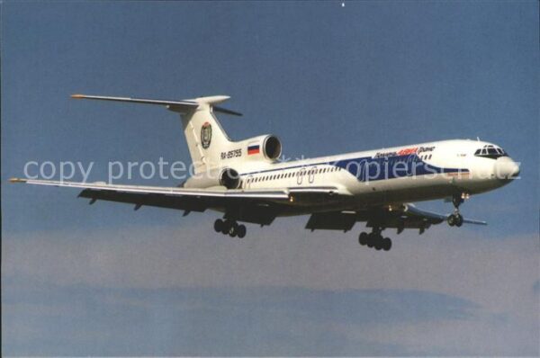 Flugzeuge Zivil Tjumenaviatrans Tu-154M Wasily Bachilov