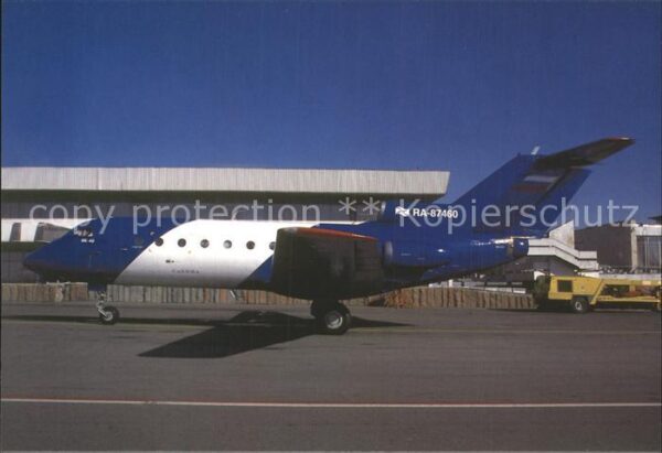 Flugzeuge Zivil SibNia Yak-40 RA-87460
