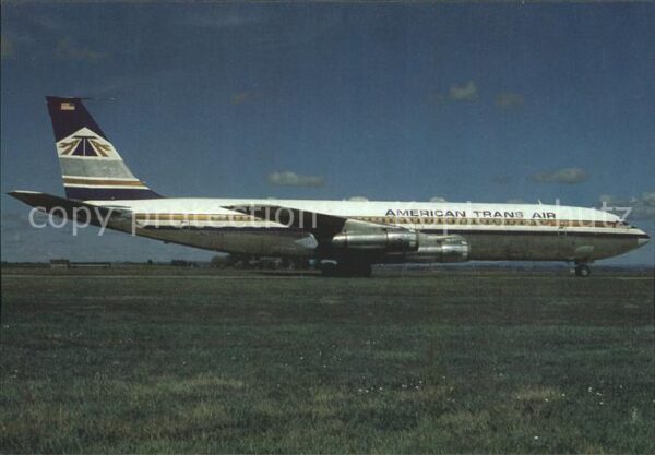 Flugzeuge Zivil American Trans Air B707-323C N7599A C/n