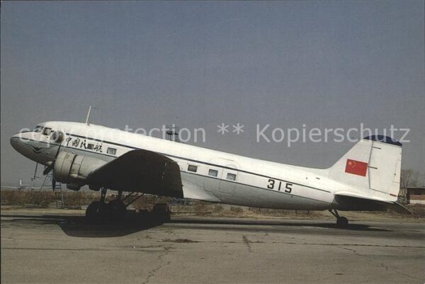 Flugzeuge Zivil CAAC Lisunov LI-2 DC-3 315