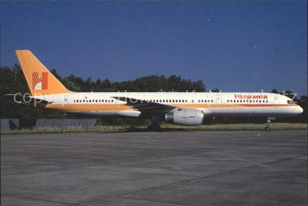 Flugzeuge Zivil Hispania Boeing 757-23A N510EP EC-EMU c