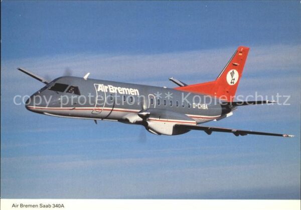 Flugzeuge Zivil Air Bremen Saab 340A