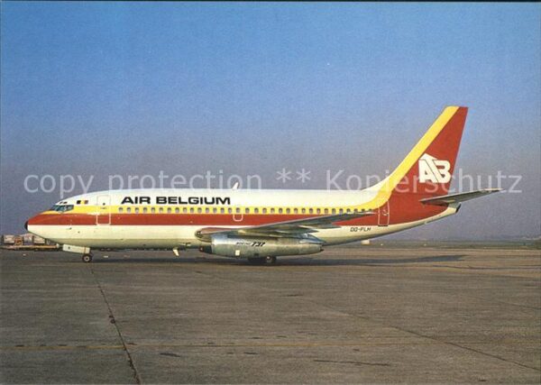 Flugzeuge Zivil Air Belgium Boeing 737-247