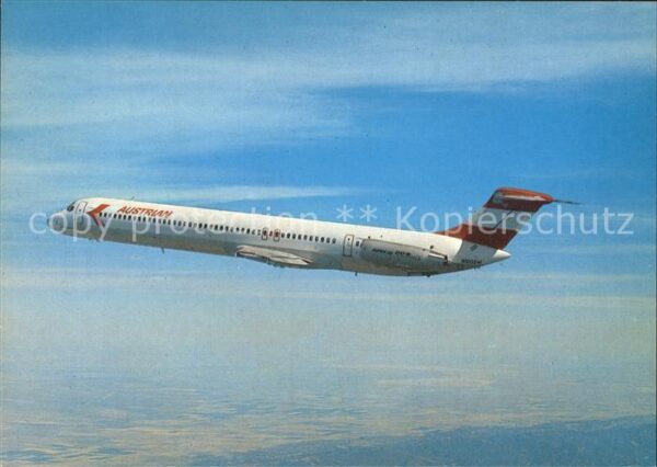 Flugzeuge Zivil Austrian Airlines Douglas DC9-81