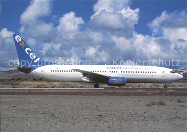 Flugzeuge Zivil Exel Airways B737-800 G-XLAA