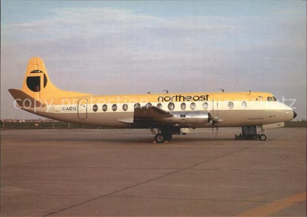 Flugzeuge Zivil Northeast Airlines Vickers Viscount 800