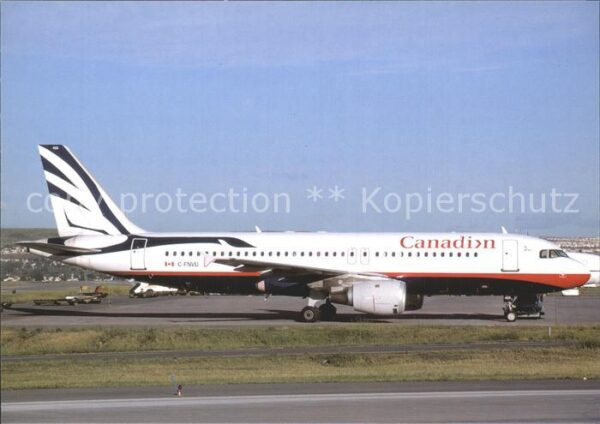Flugzeuge Zivil Canadian Airlines Airbus A-320 C-FNVU